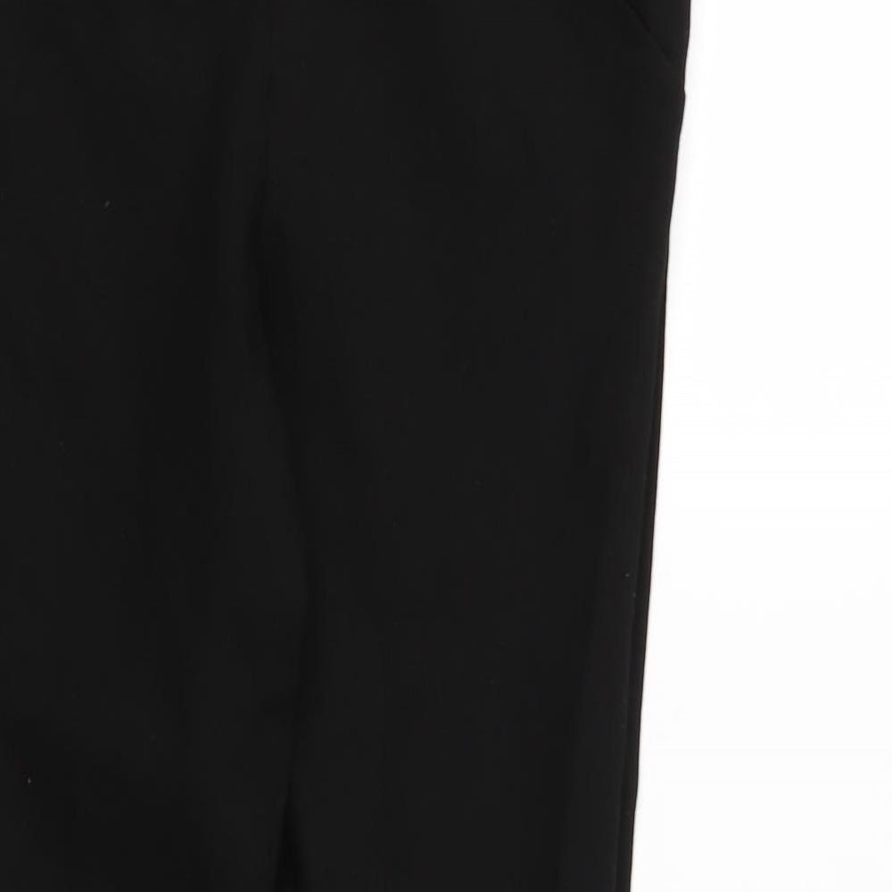 F&F Womens Black   Cropped Trousers Size 16 L24 in
