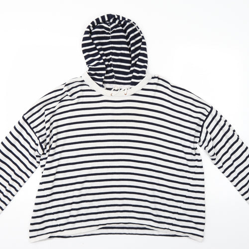 Falmer Heritage Womens Multicoloured Striped  Pullover Hoodie Size L