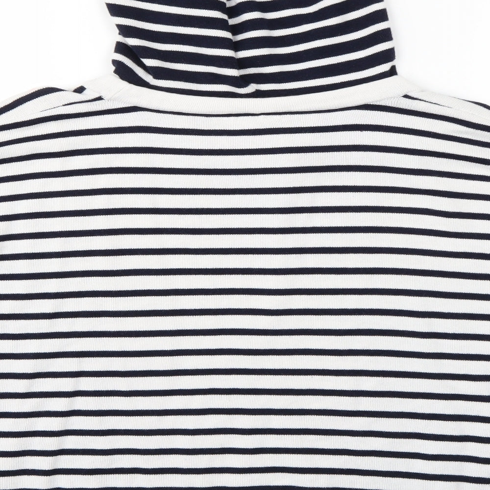 Falmer Heritage Womens Multicoloured Striped  Pullover Hoodie Size L