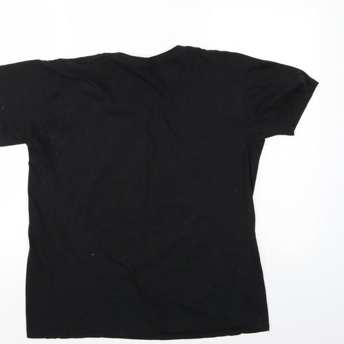 Boohoo Womens Black   Basic T-Shirt Size S