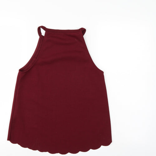 New Look Womens Red   Basic Tank Size 8