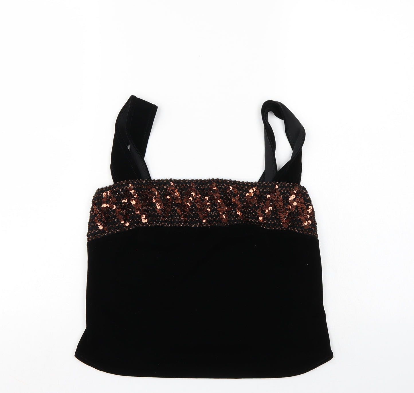 George Womens Black   Basic Blouse Size 14