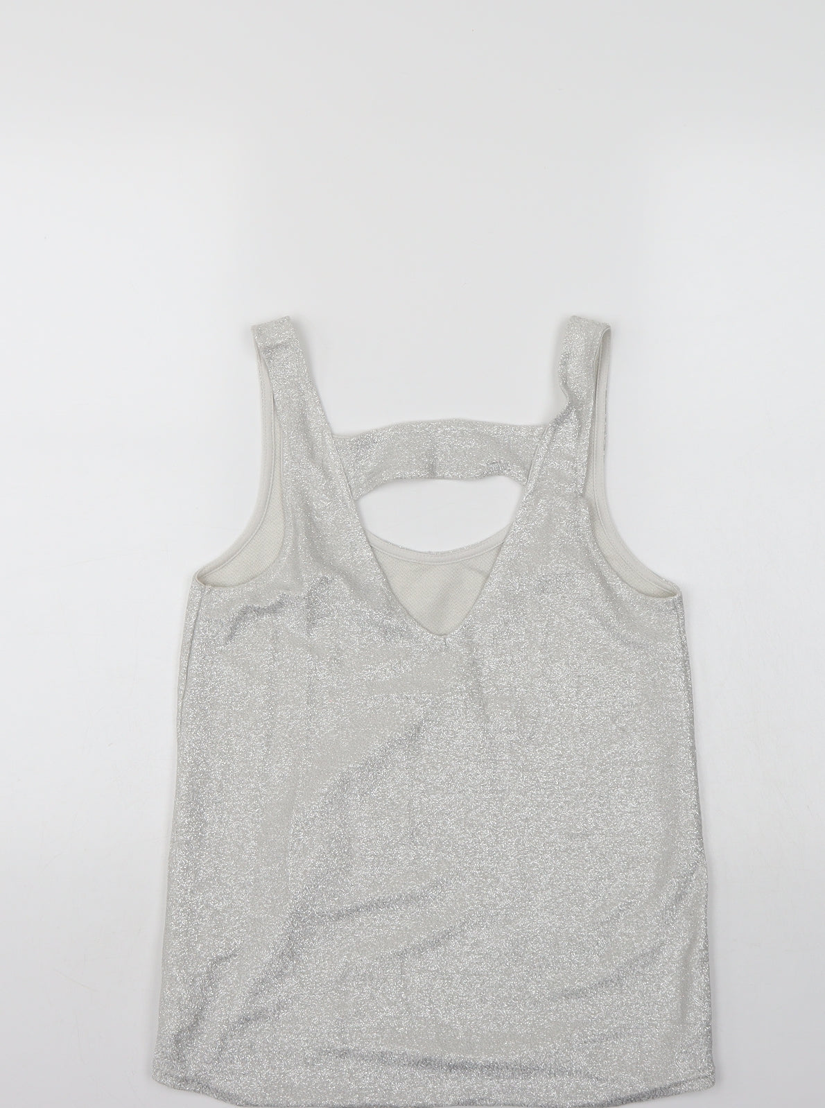 NEXT Womens Silver   Basic Blouse Size 6