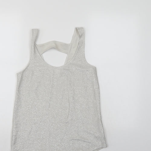 NEXT Womens Silver   Basic Blouse Size 6