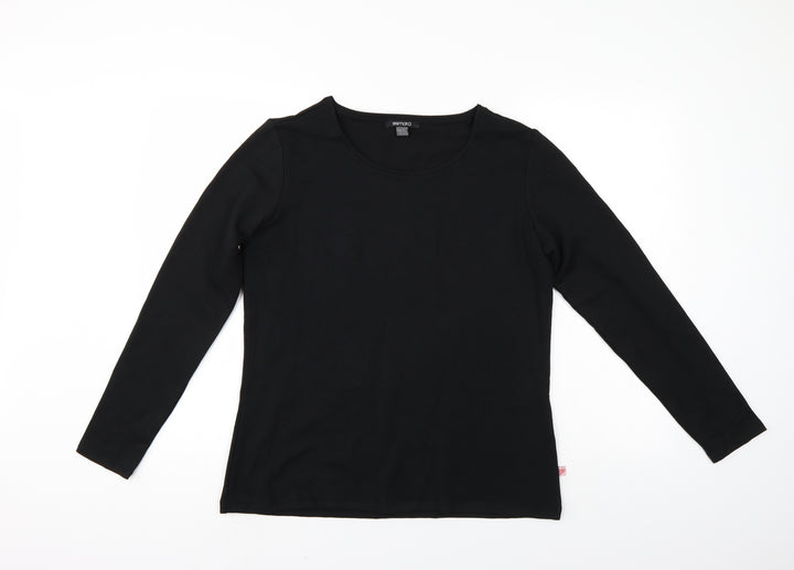 ESMARA Womens Black   Pullover Jumper Size M