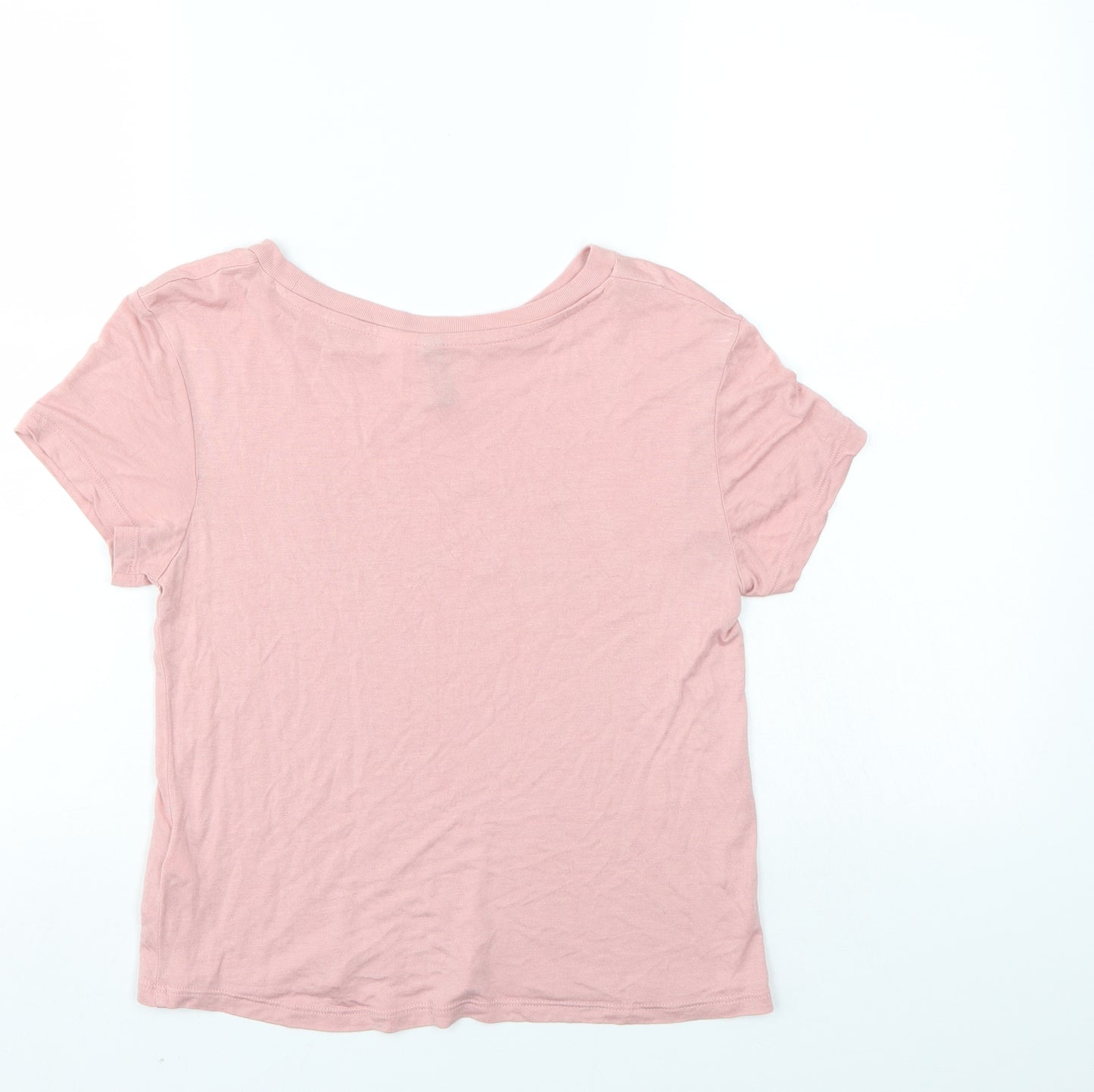 Divided Womens Pink   Basic T-Shirt Size XS