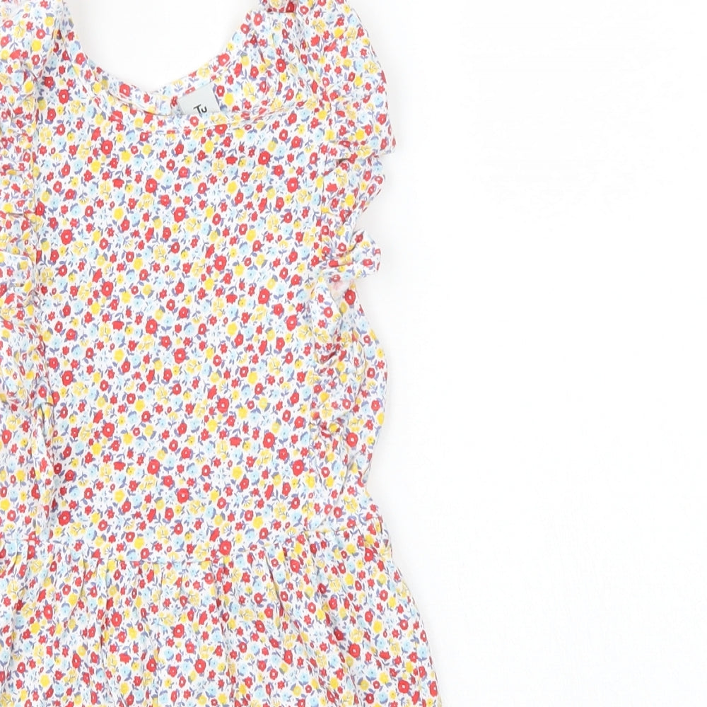 Tu kids Girls Multicoloured Floral  Shorts One-Piece Size 2-3 Years