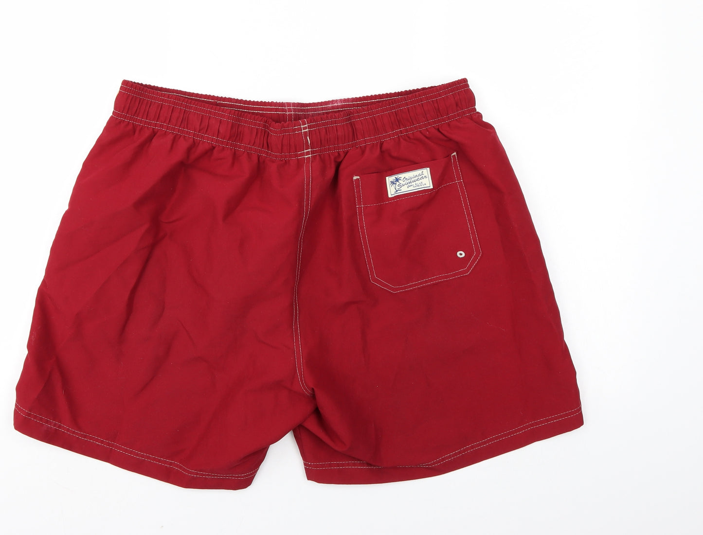 Blue Harbour Mens Red   Biker Shorts Size XL - Swimming shorts