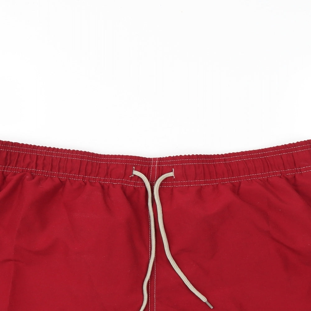 Blue Harbour Mens Red   Biker Shorts Size XL - Swimming shorts