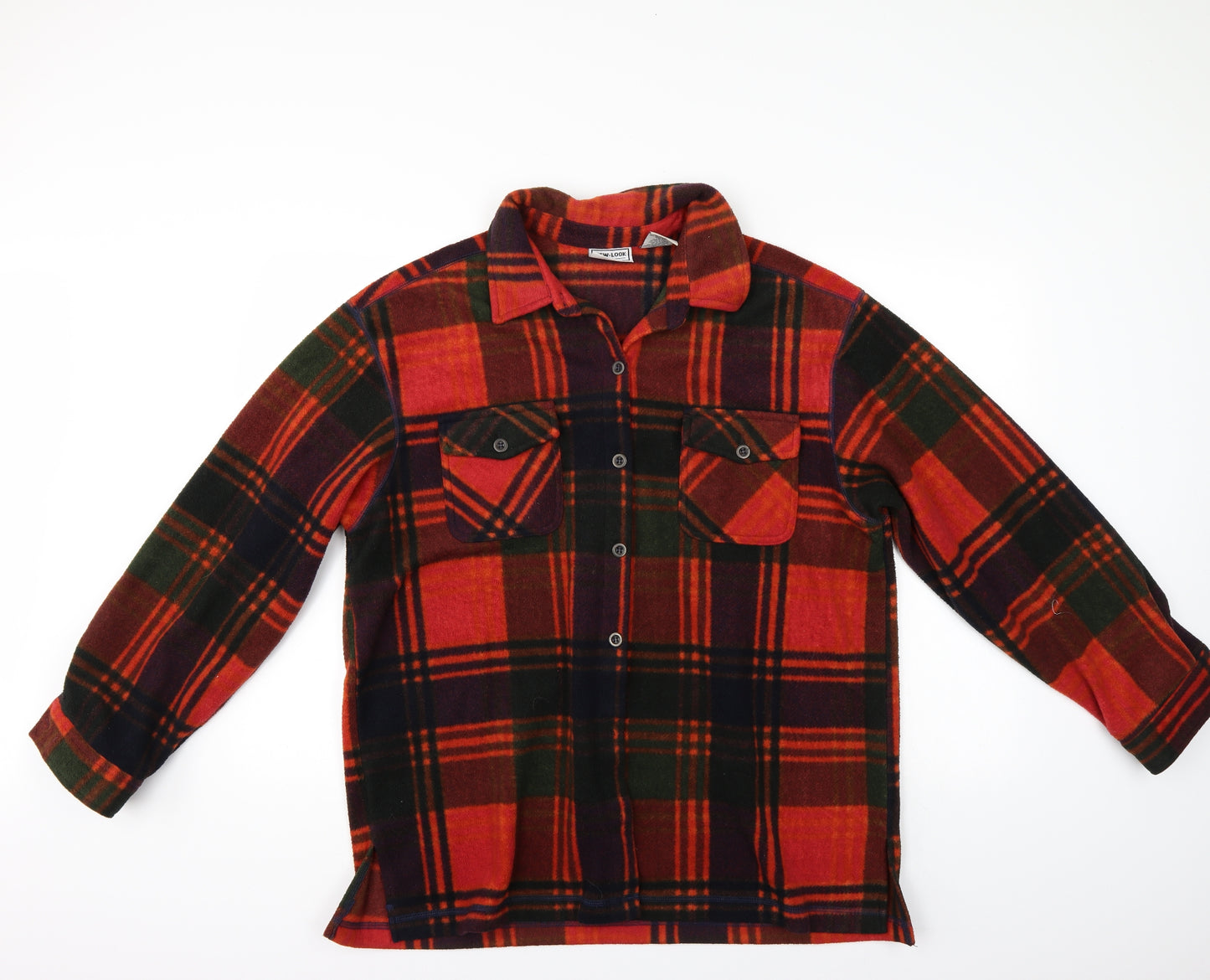 New Look Mens Multicoloured Check   Button-Up Size XL