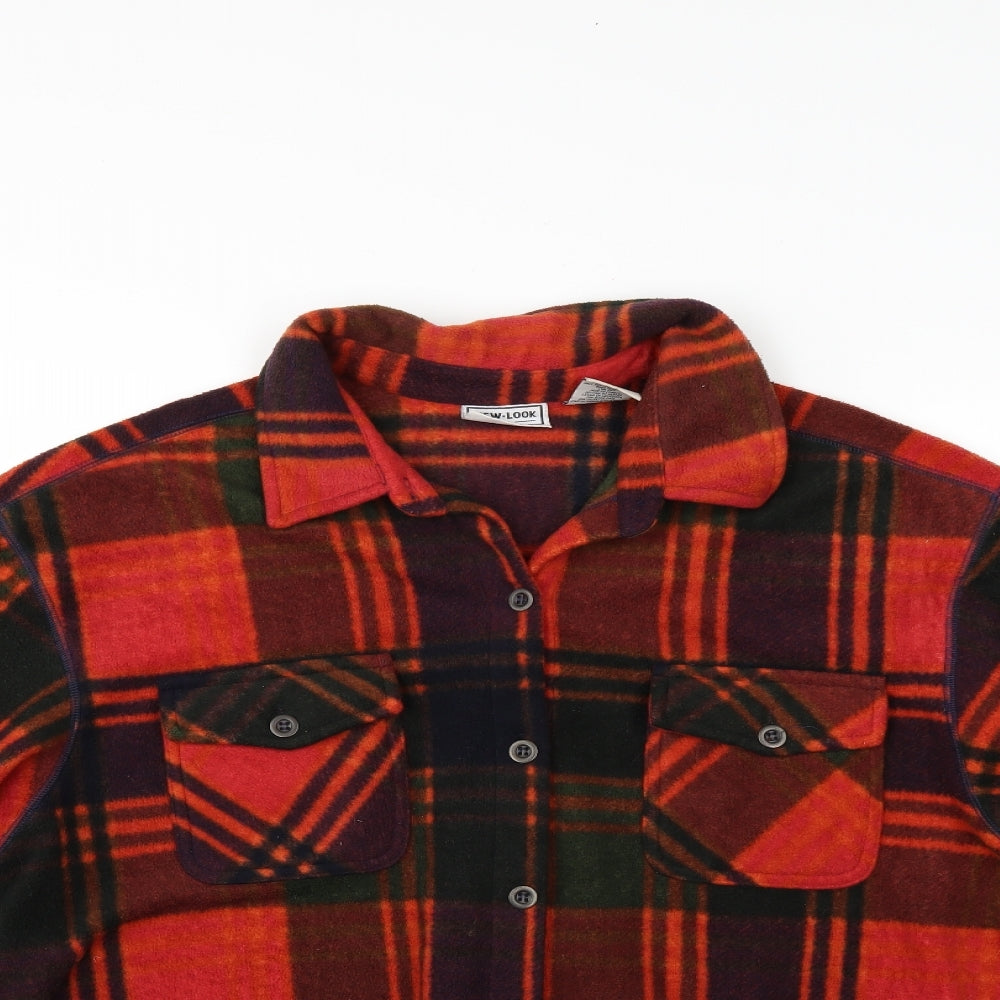 New Look Mens Multicoloured Check   Button-Up Size XL