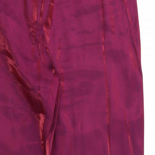 IMAGES Womens Purple   Trousers  Size 12 L29 in