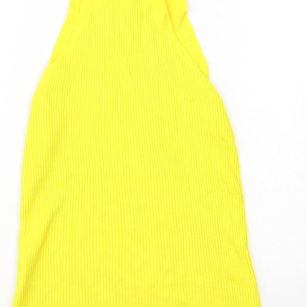 Atmosphere Womens Yellow   Basic Tank Size 12