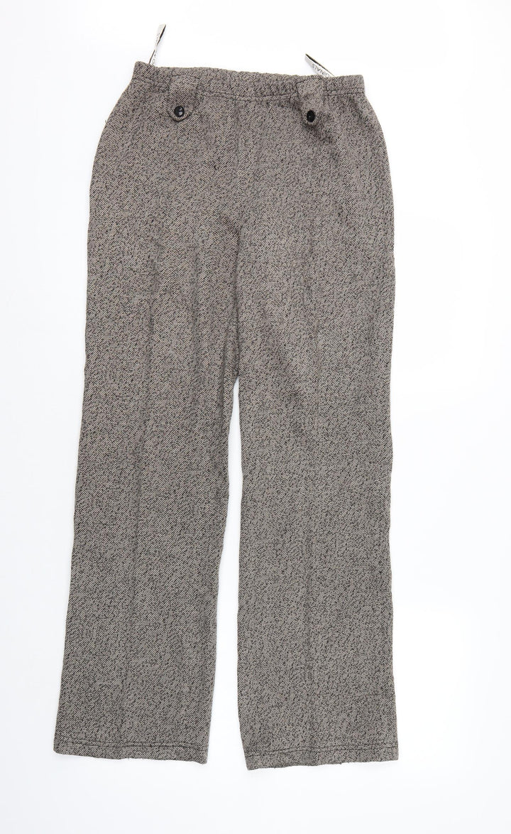 Roman Womens Brown   Trousers  Size 12 L29 in