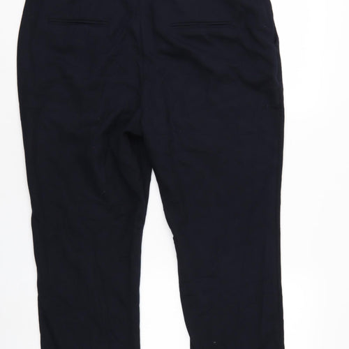Papaya Womens Black   Trousers  Size 6 L24 in