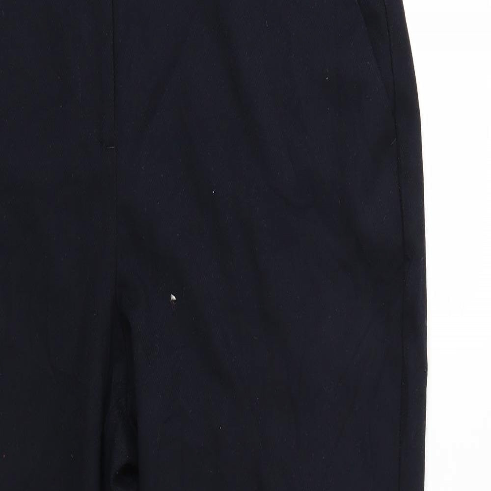 Papaya Womens Black   Trousers  Size 6 L24 in