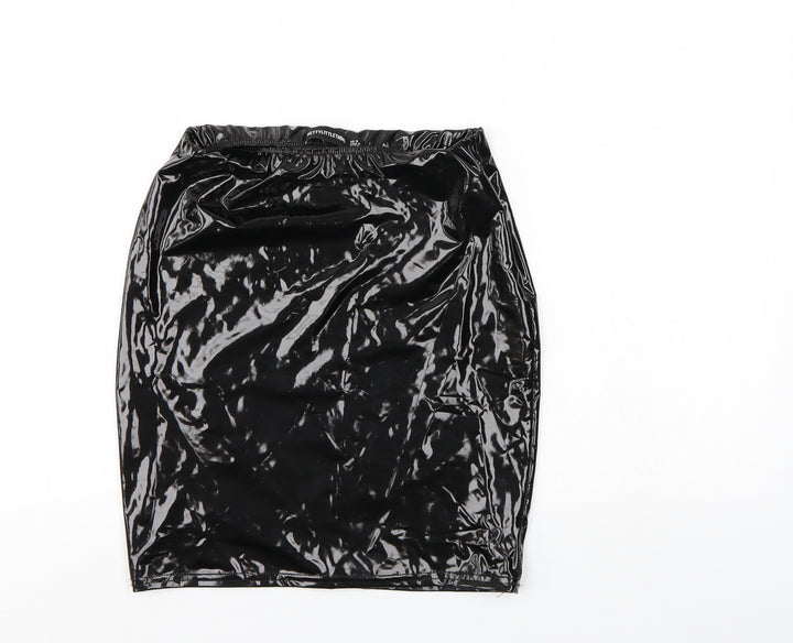 Pretty little thing Womens Black   Mini Skirt Size 6