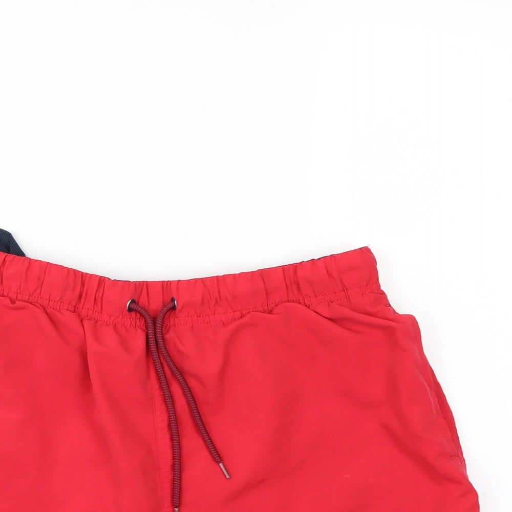 Cedar Wood State Mens Red   Sweat Shorts Size M