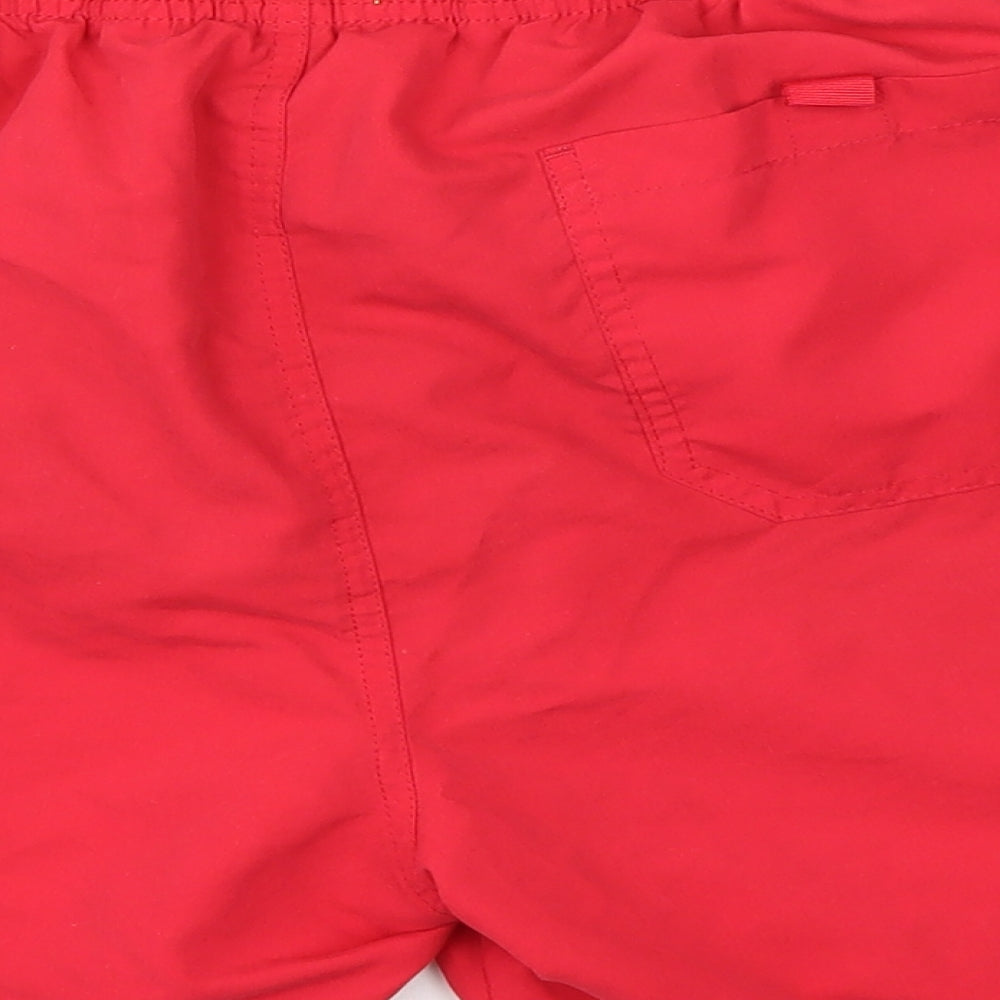 Cedar Wood State Mens Red   Sweat Shorts Size M