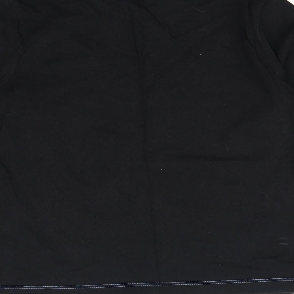 Preworn Boys Black   Basic T-Shirt Size 6 Years  - Batman