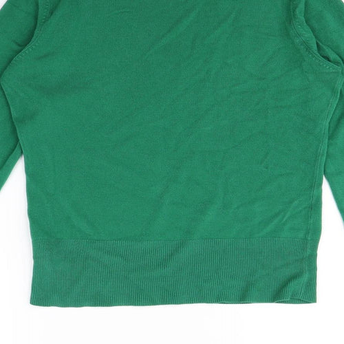 NEXT Womens Green   Pullover Sweatshirt Size 12
