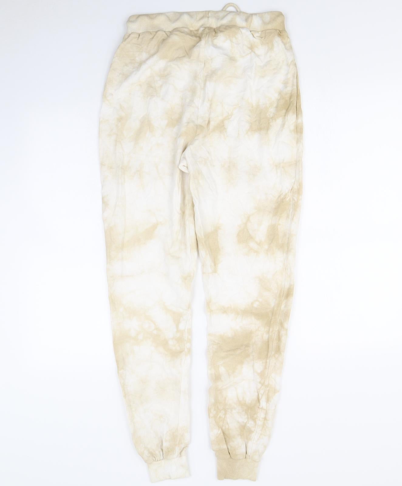 Michelle Keegan Womens Beige   Jogger Trousers Size 10 L28 in