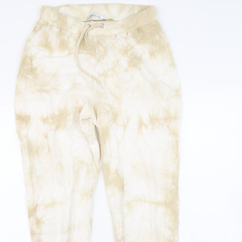 Michelle Keegan Womens Beige   Jogger Trousers Size 10 L28 in