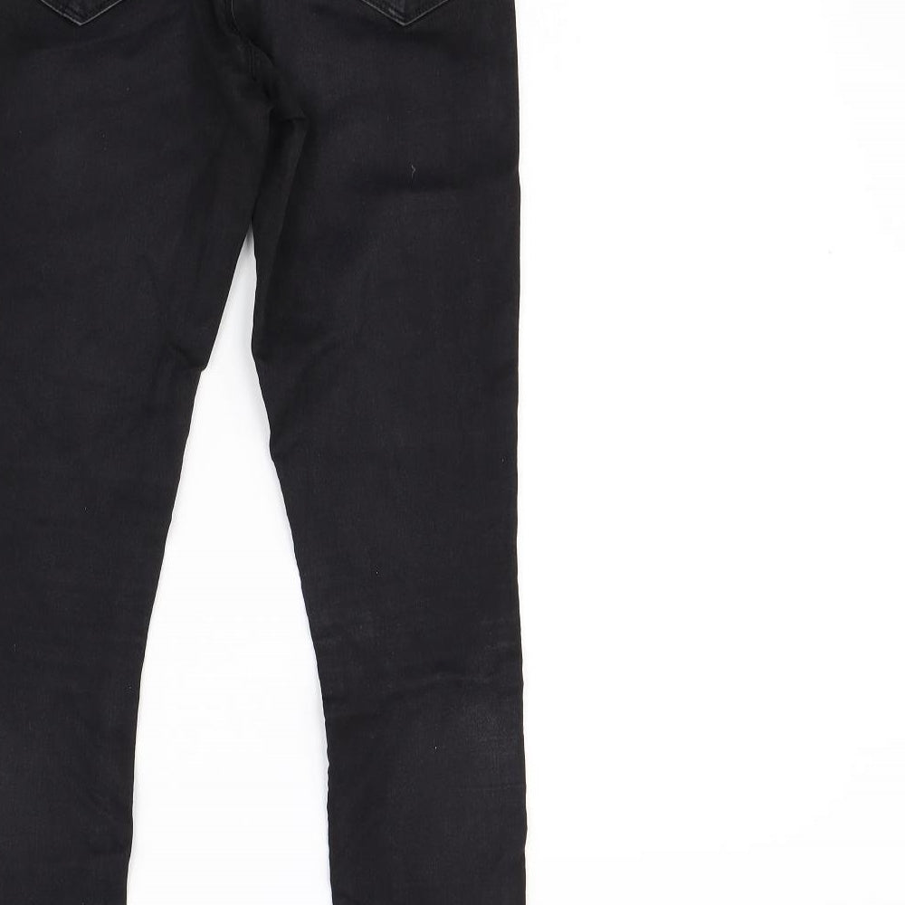 frankie Womens Black   Skinny Jeans Size 10 L28 in