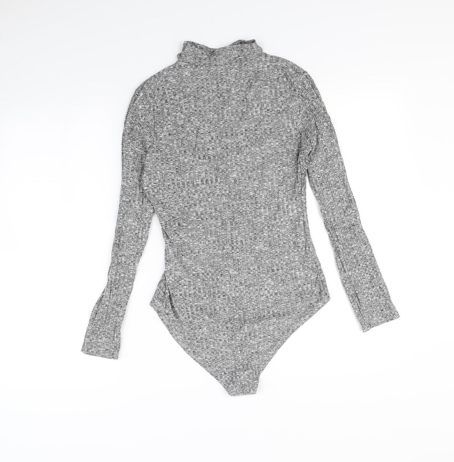 Daisy Street Womens Grey   Bodysuit One-Piece Size 10