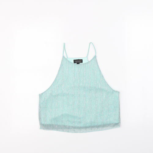 Topshop Womens Green   Cropped Tank Size 12