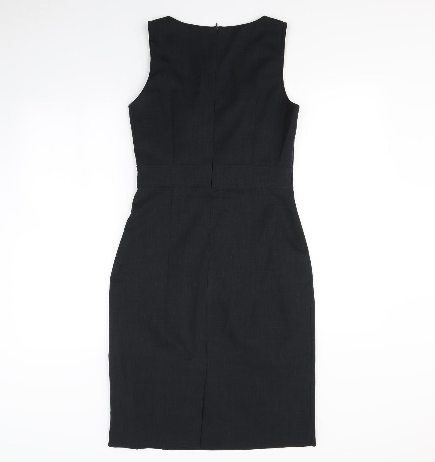 Papaya Womens Black  Rayon Pencil Dress  Size 10