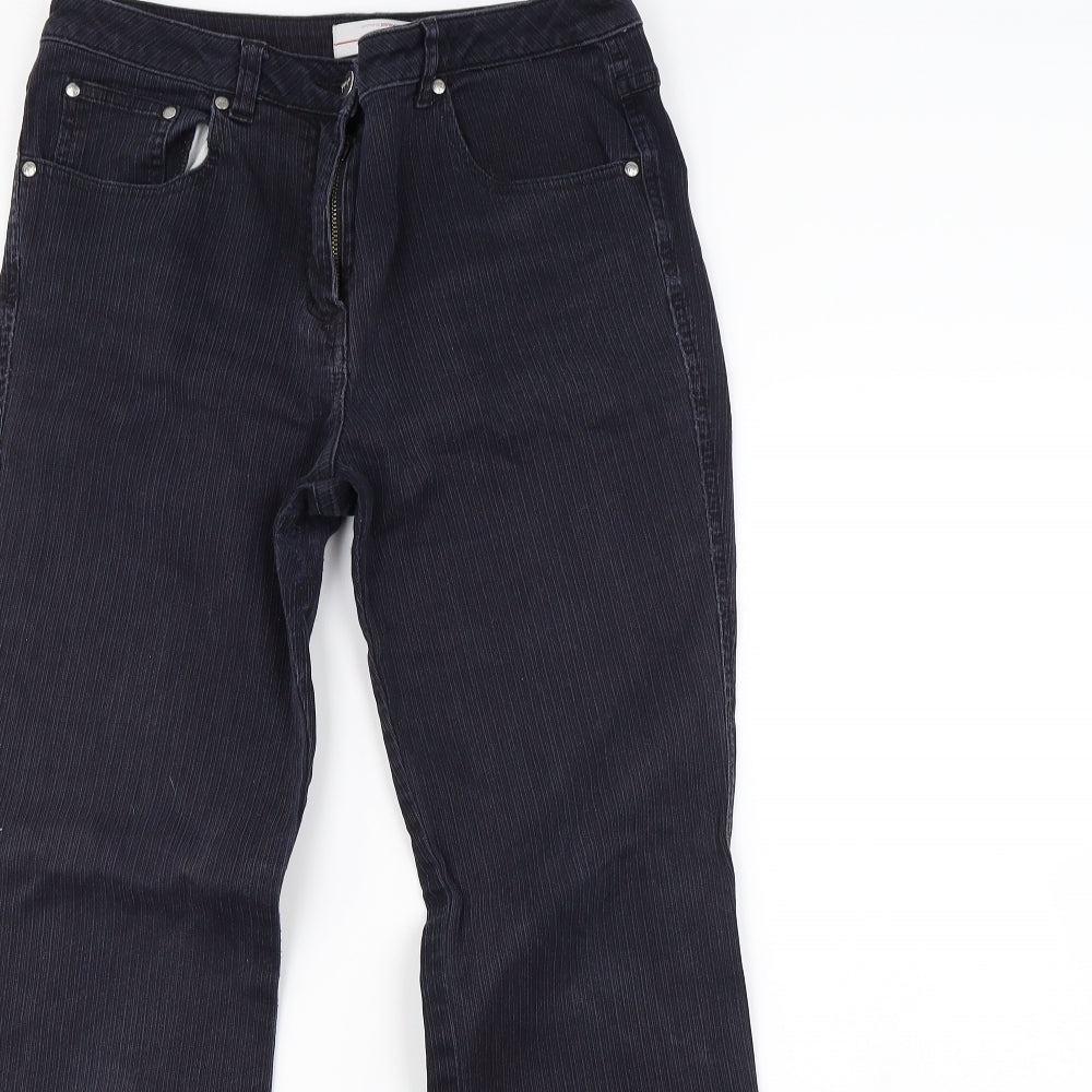 Papaya Womens Blue   Flared Jeans Size 12 L30 in