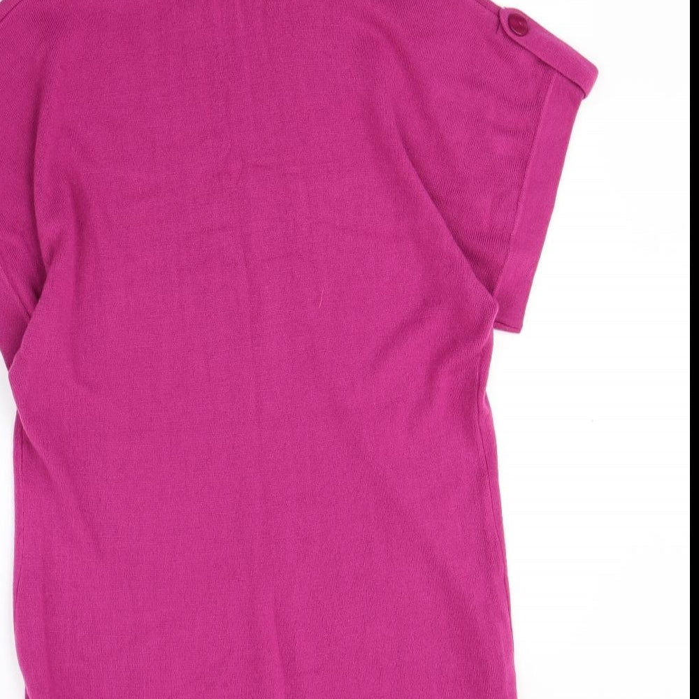 Sarah Hamilton Womens Purple   Pullover Jumper Size L