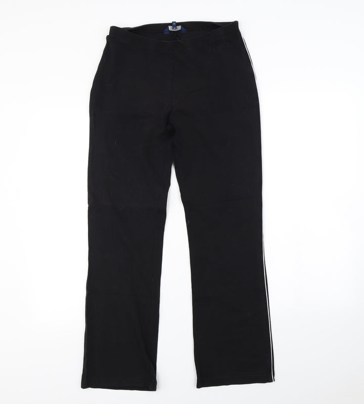 Maine New England Womens Black Trousers Size 12 L28 in