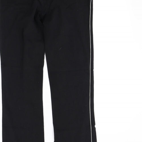 Maine New England Womens Black   Trousers  Size 12 L28 in