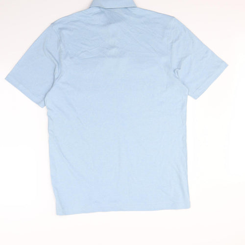 Carabou Mens Blue    Polo Size L
