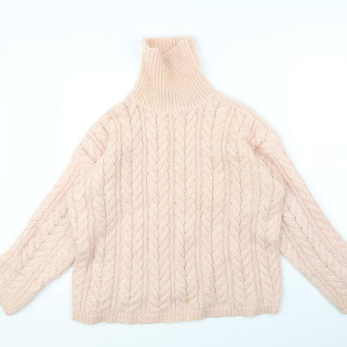 Preworn Womens Pink   Pullover Jumper Size 14