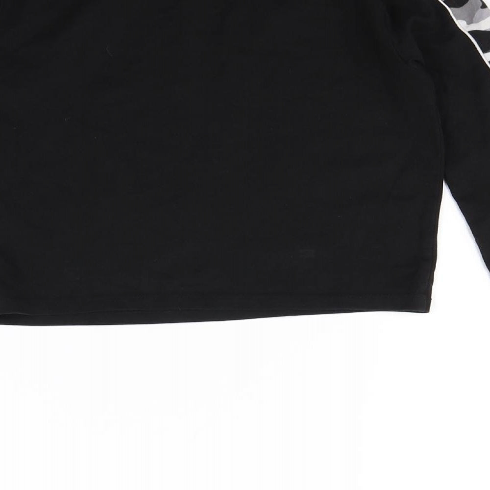 New Look Girls Black   Basic T-Shirt Size 12 Years