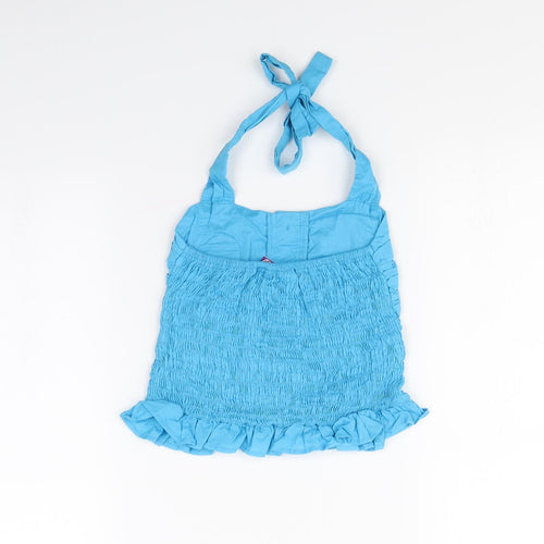 Dora the Explorer Girls Blue   Cropped Tank Size 5 Years  - Dora The Explorer