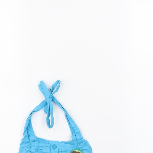 Dora the Explorer Girls Blue   Cropped Tank Size 5 Years  - Dora The Explorer