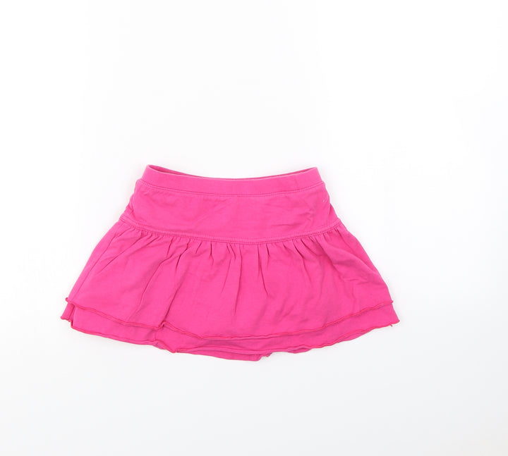 Preworn Girls Pink   Mini Skirt Size 6 Years