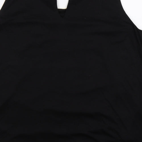 H&M Womens Black   Basic Blouse Size L