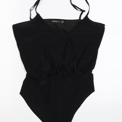 Boohoo Womens Black   Jumpsuit One-Piece Size 10
