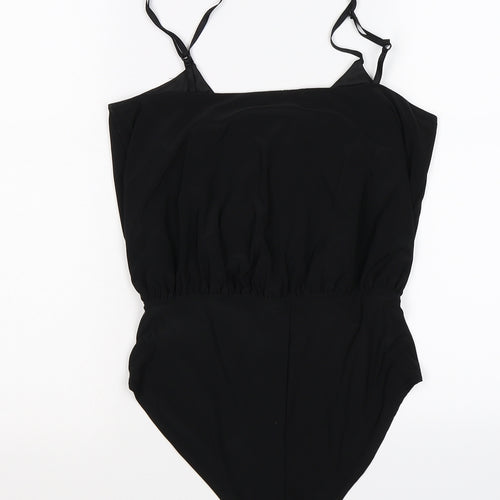 Boohoo Womens Black   Jumpsuit One-Piece Size 10