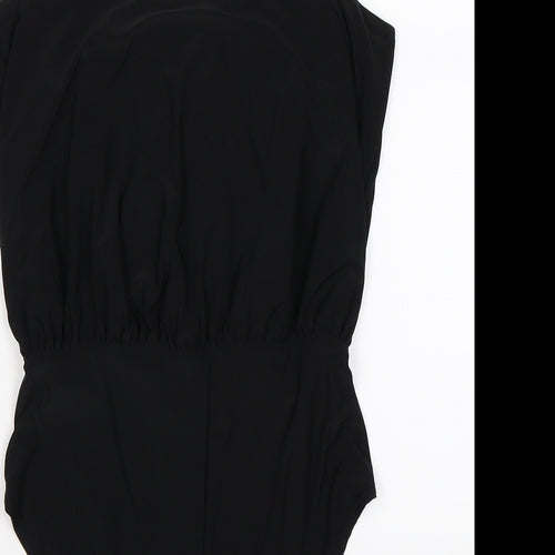 Boohoo Womens Black   Jumpsuit One-Piece Size 10