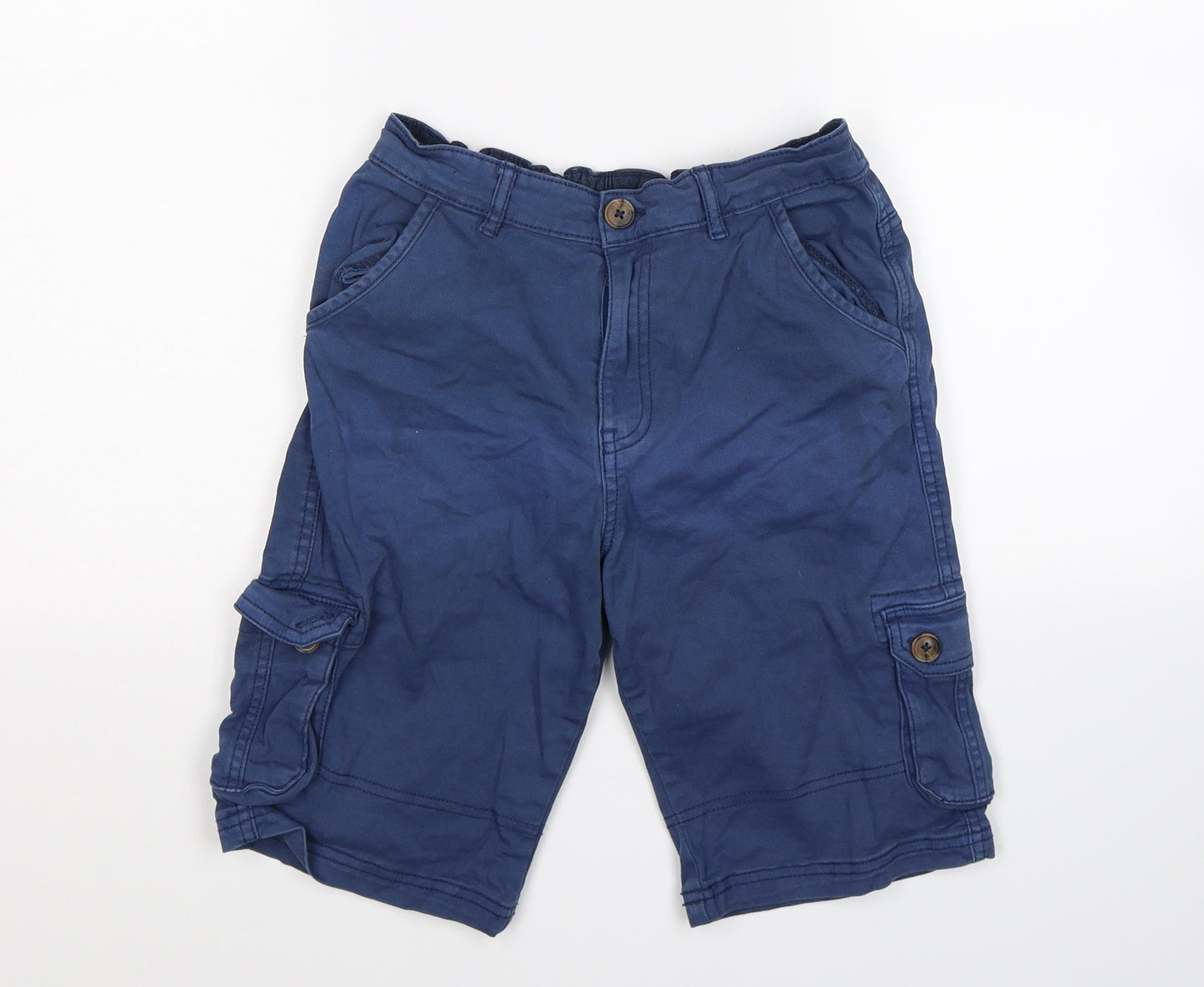 M&Co Boys Blue   Cargo Shorts Size 11-12 Years