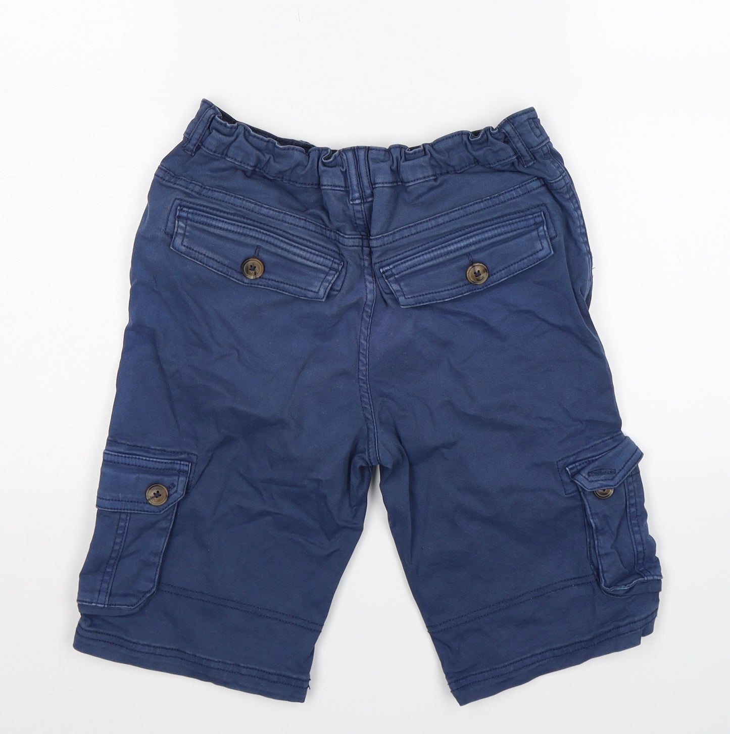 M&Co Boys Blue   Cargo Shorts Size 11-12 Years