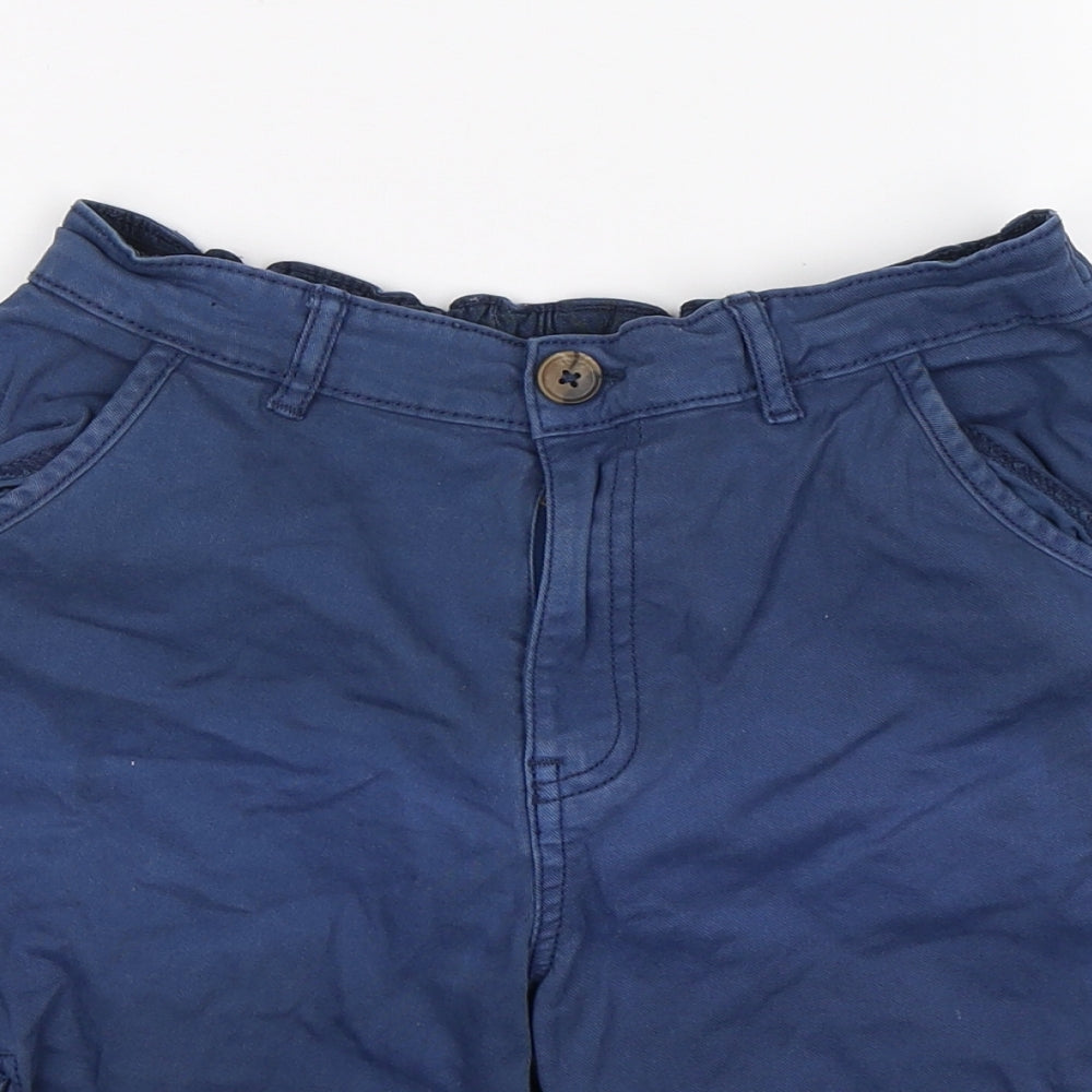 M&Co Boys Blue   Cargo Shorts Size 11-12 Years
