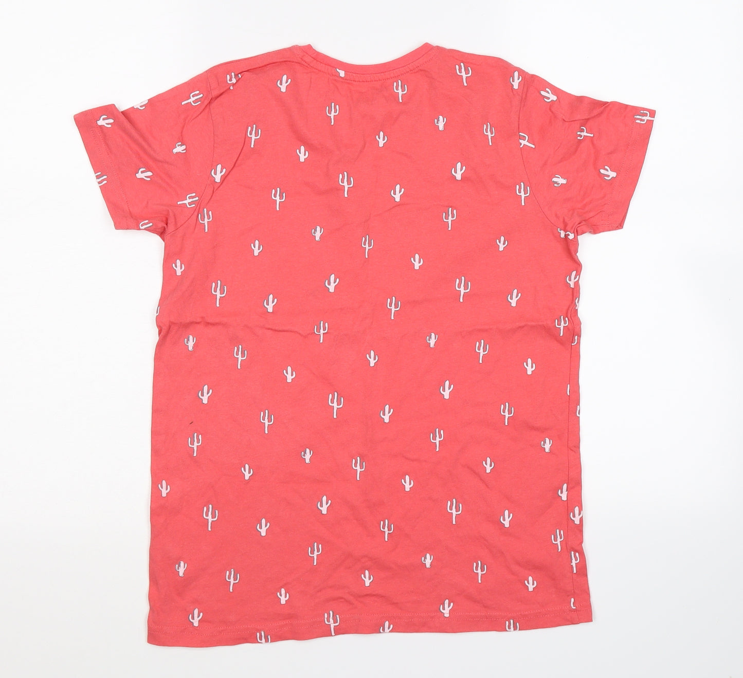 Primark Boys Pink   Basic T-Shirt Size 11-12 Years