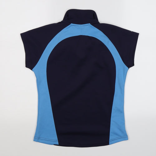 Akoa Womens Blue   Basic Polo Size S